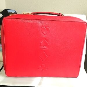 Estee lauder red Large Travel case